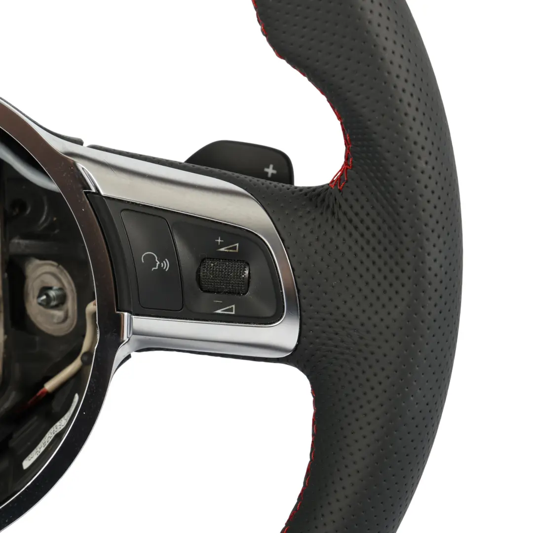 Steering Wheel S-Line NEW Black Leather Paddle Shift to Audi A3 8P TT with Part number 4F0419091EB Audi A3 8P TT Steering Wheel S-Line NEW Black Leather Paddle Shift - SKU 4F0419091EB-1 - Part number 4F0419091EB