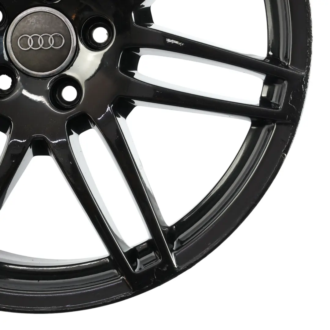 Audi A6 C6 Black Wheel Alloy Rim 19" 8,5J ET:48 Twin Spoke Le Mans - SKU 4F0601025BA-5 - Part number 4F0601025BA