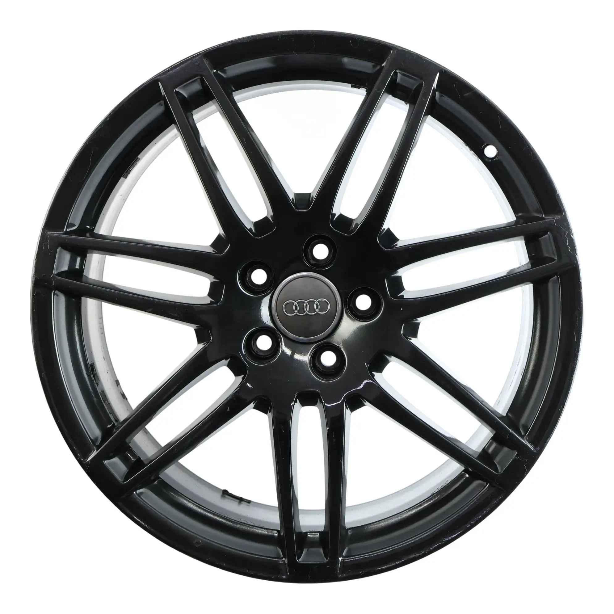 Audi A6 C6 Black Wheel Alloy Rim 19" 8,5J ET:48 Twin Spoke Le Mans 4F0601025BA