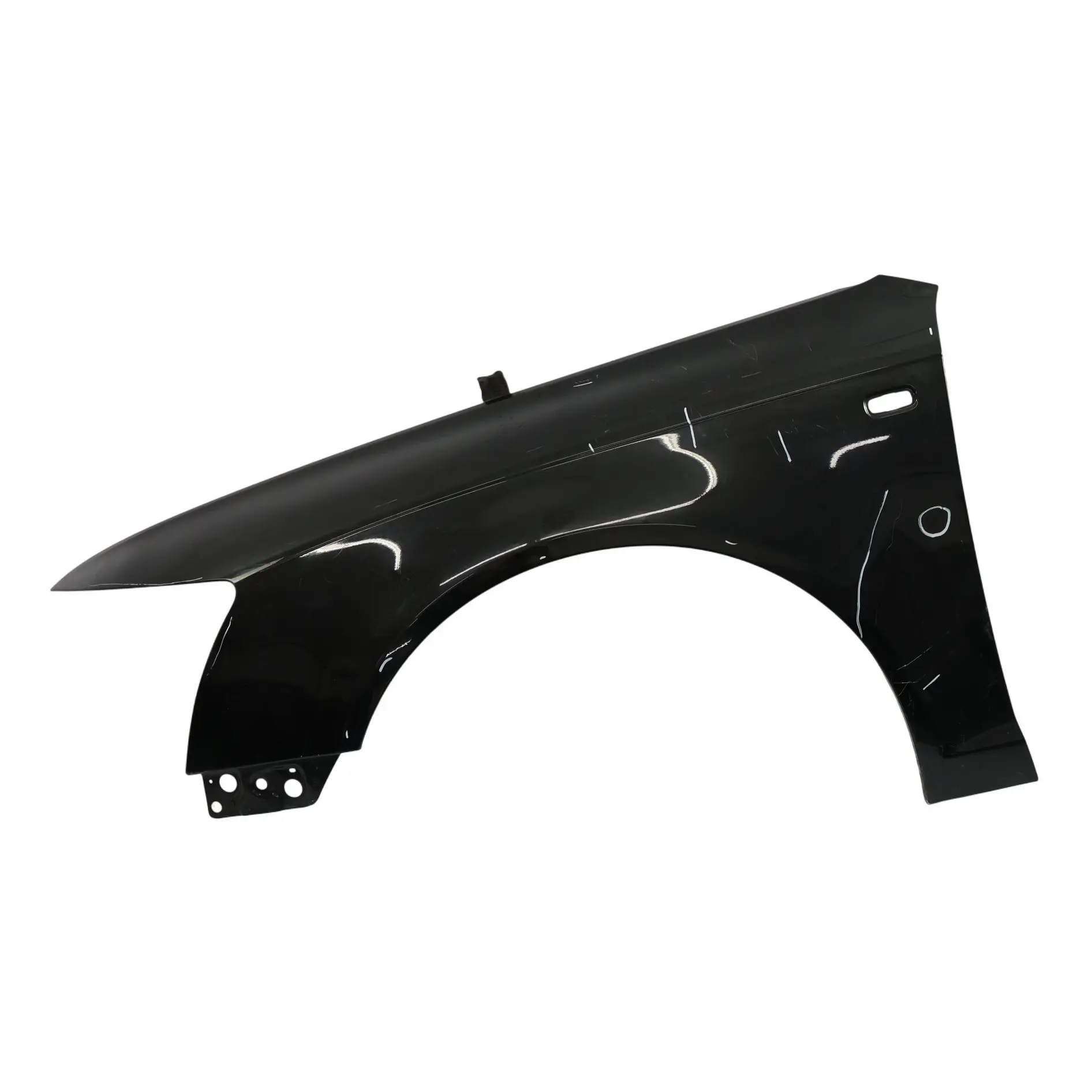 Audi A6 C6 Side Panel Front Left N/S Wing Fender Brilliant Black Metallic - Y9B