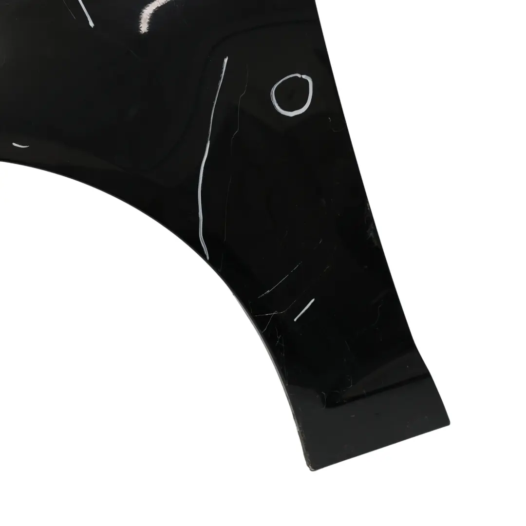 Audi A6 C6 Pannello laterale anteriore sinistro Parafango Brilliant Black - Y9B - SKU 4F0821103A-BBL - Numero di parte 4F0821103A