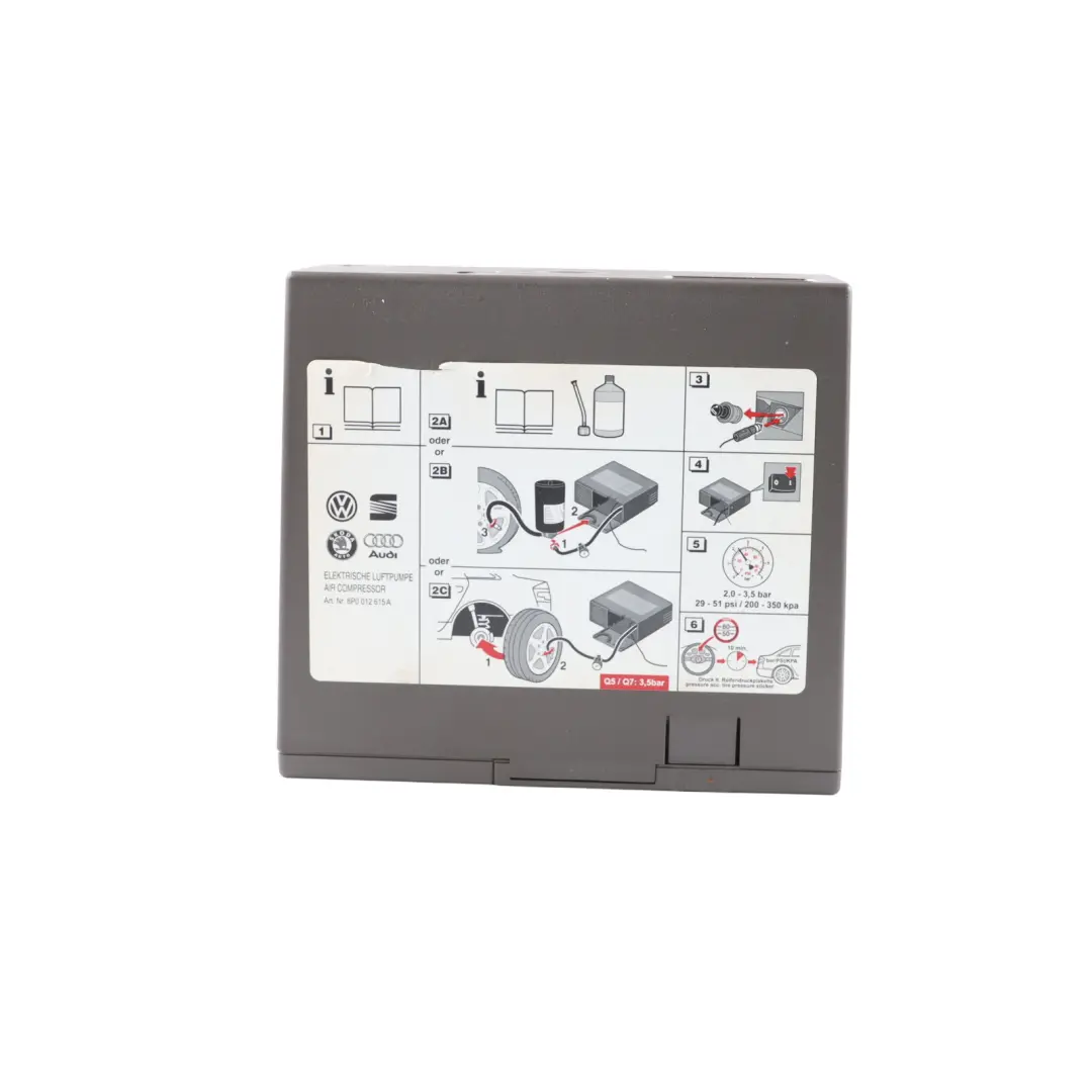 Trunk Boot Emergency Tool Kit Foam Insert Air Compressor to Audi A6 C7 with Part number 4G0012109D Audi A6 C7 Trunk Boot Emergency Tool Kit Foam Insert Air Compressor - SKU 4G0012109D - Part number 4G0012109D