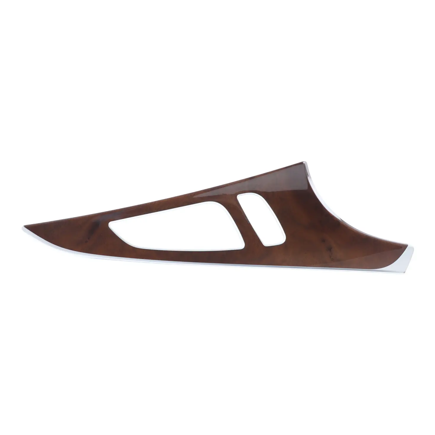 Audi A6 C7 Door Card Trim Decor Walnut Grey Brown Front Right O/S 4G0867410D