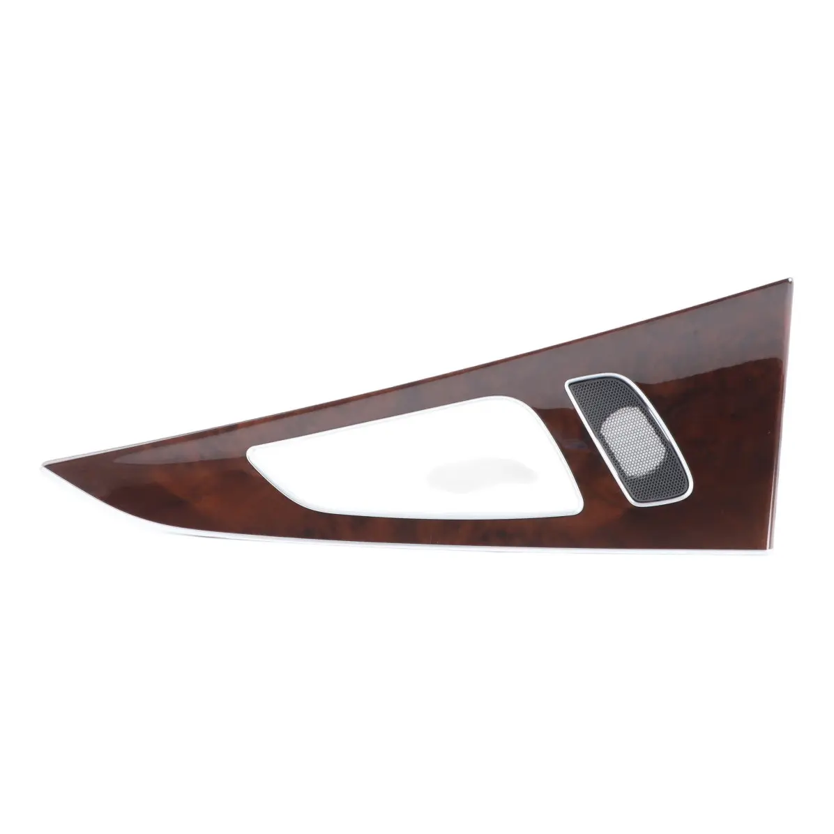 Audi A6 C7 Door Card Trim Decor Walnut Grey Brown Rear Right O/S 4G0867420D