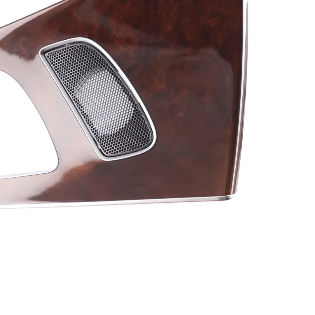 Audi A6 C7 Door Card Trim Decor Walnut Grey Brown Rear Right O/S - SKU 4G0867420D - Part number 4G0867420D