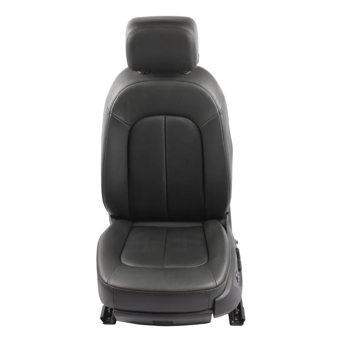 Audi A6 C7 Front Seat Heated Electric Leather Soul Black Left N/S
