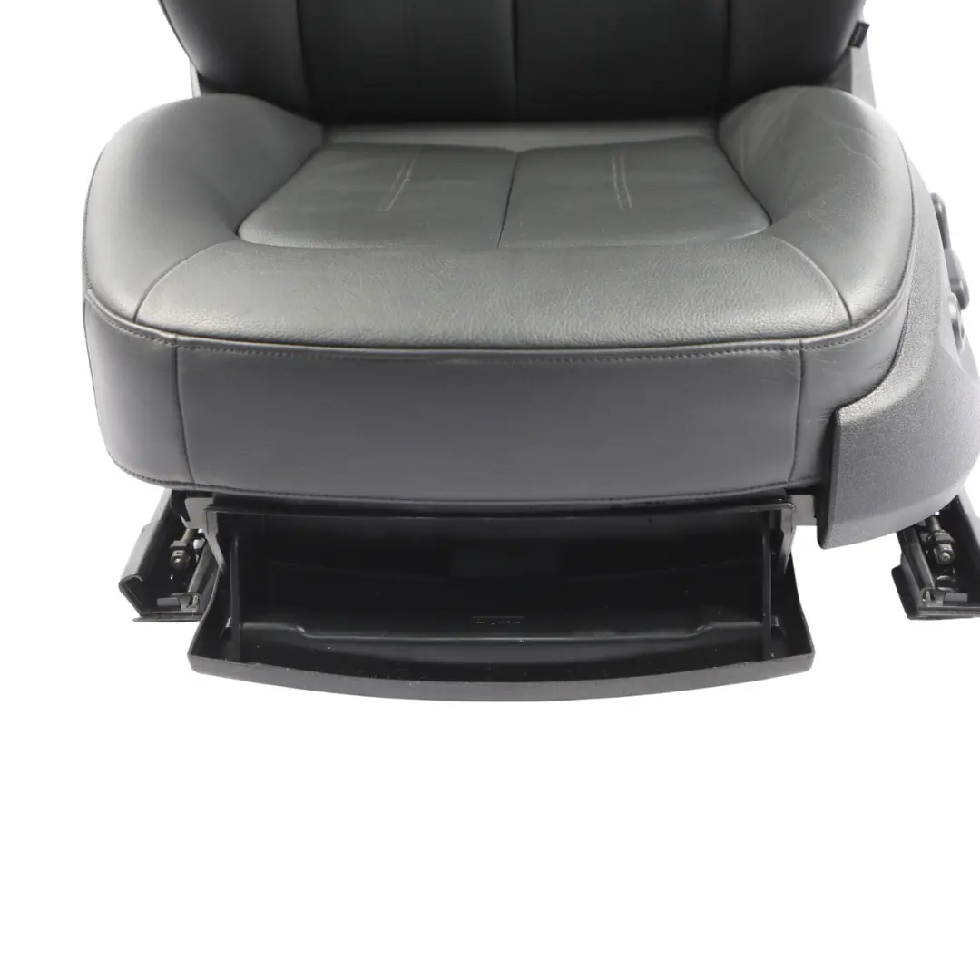 Audi A6 C7 Front Seat Heated Electric Leather Soul Black Left N/S - SKU 4G0881805AS - Part number 4G0881805AS