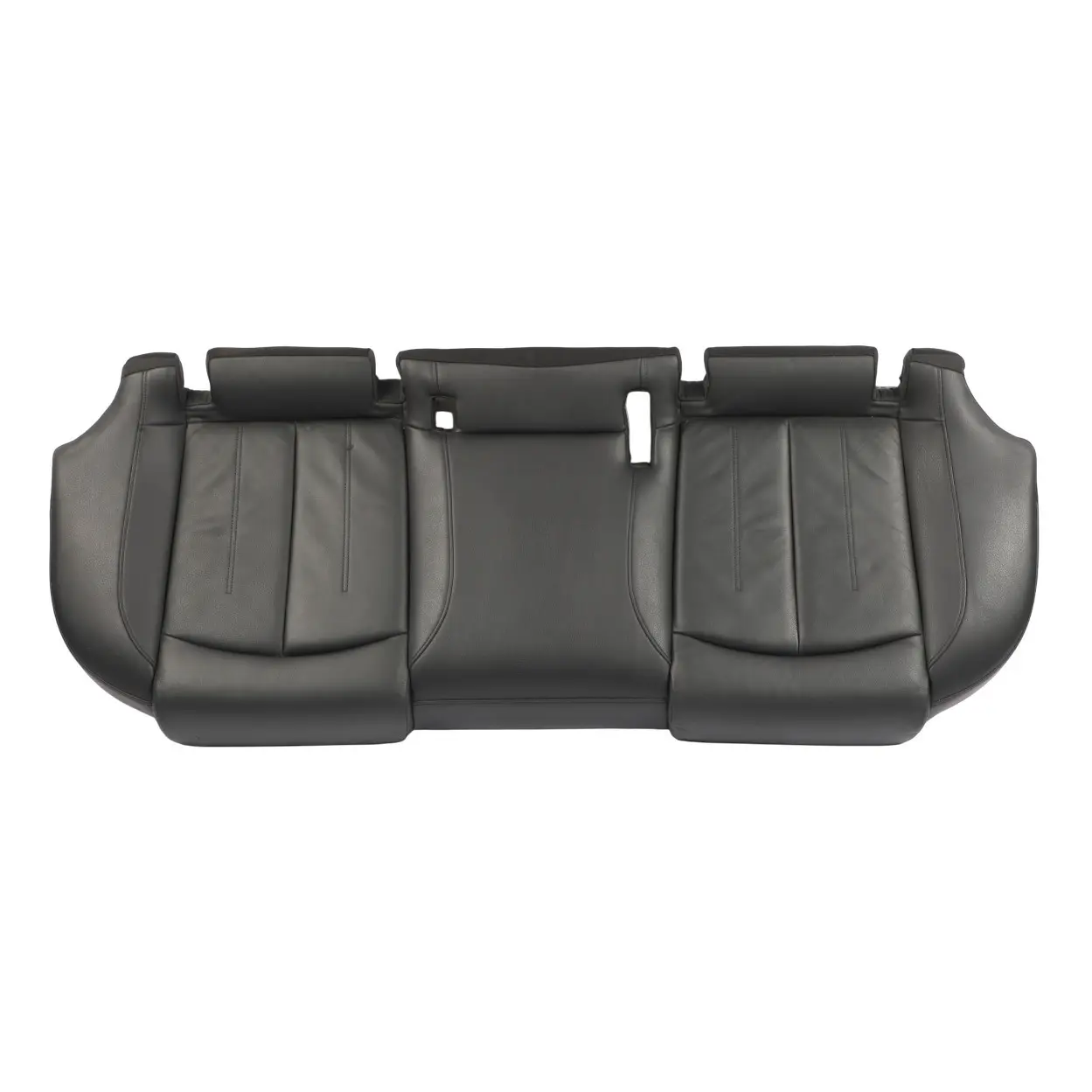 Audi A6 C7 Rück Sitz Bank Couchbezug Leder Seele Schwarz