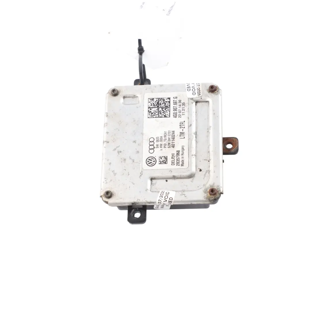 Module Commande Ballast Phare LED Feux Jour Avant pour Volkswagen Golf Mk7 à propos du numéro de pièce 4G0907697G Volkswagen Golf Mk7 Module Commande Ballast Phare LED Feux Jour Avant - SKU 4G0907697G - Numéro de pièce 4G0907697G