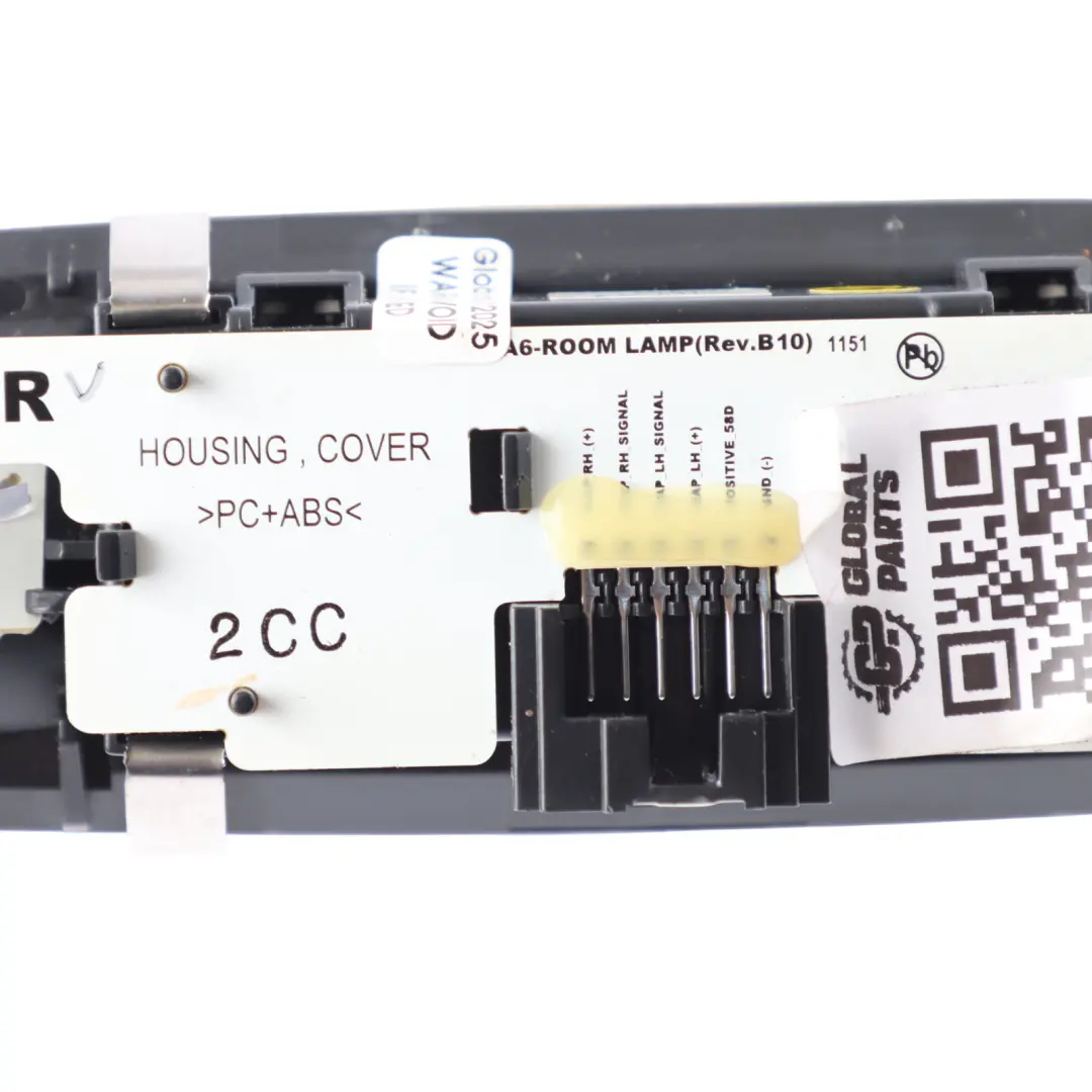 Interior Roof Reading Light Lamp Rear Crystal Silver to Audi A6 C7 with Part number 4G0947111A Audi A6 C7 Interior Roof Reading Light Lamp Rear Crystal Silver - SKU 4G0947111A-1 - Part number 4G0947111A