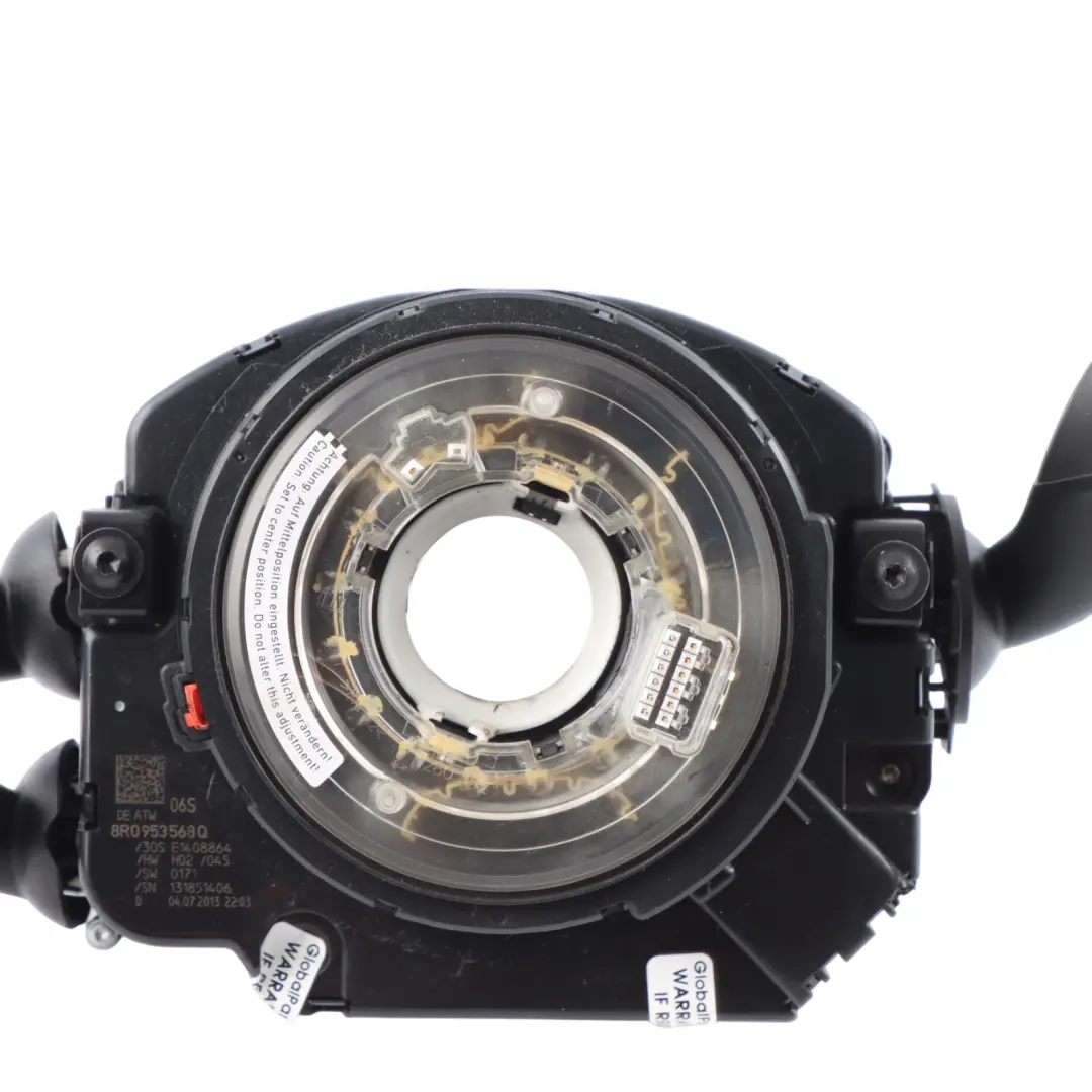 Steering Column Turn Indicator Cruise Switch Stalk to Audi A5 8T with Part number 4G0953502AA Audi A5 8T Steering Column Turn Indicator Cruise Switch Stalk - SKU 4G0953502AA - Part number 4G0953502AA