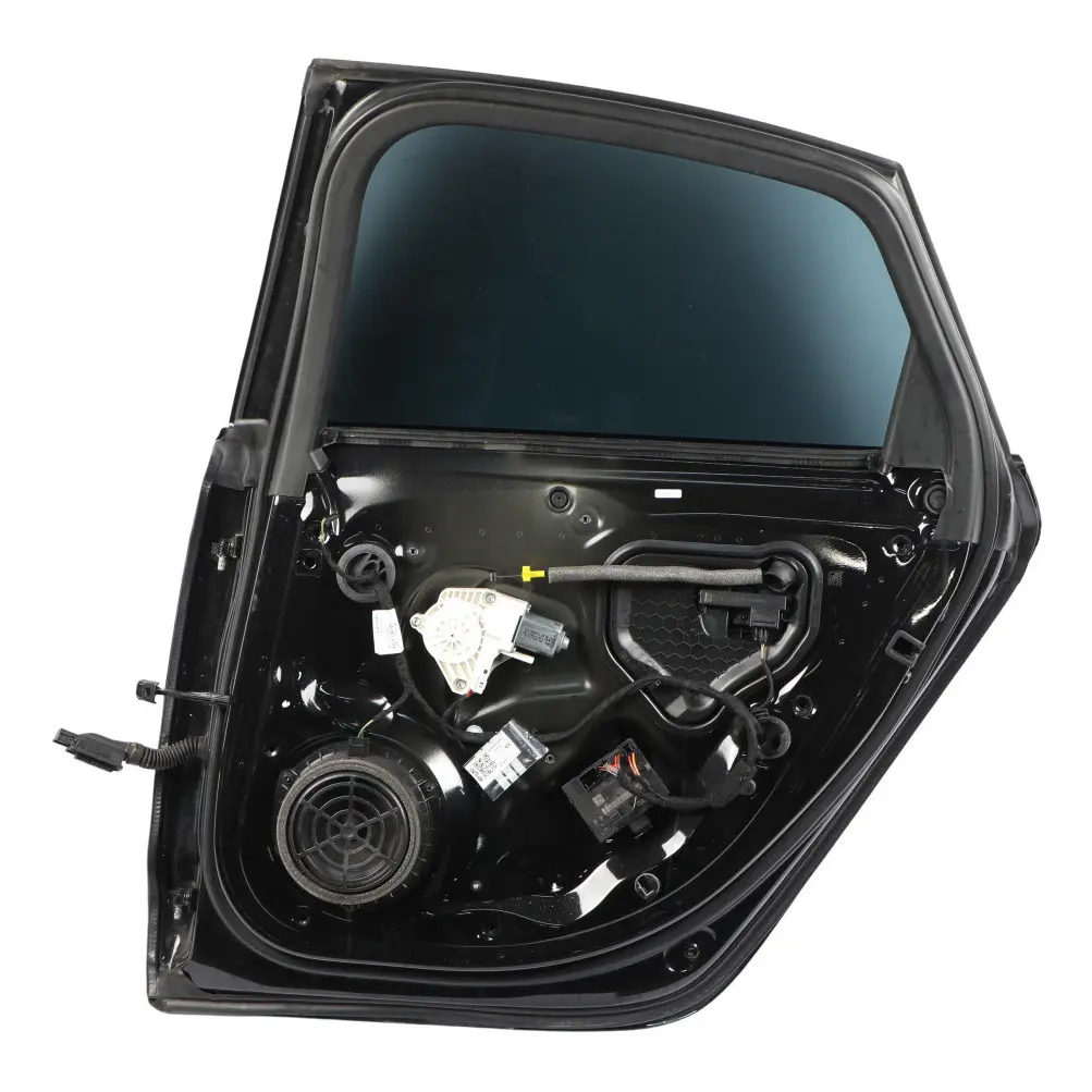 Audi A6 C7 4G Revêtement De Porte Arrière Droite Phantom Black Noir - Z9Y - SKU 4G5833052-PHB - Numéro de pièce 4G5833052