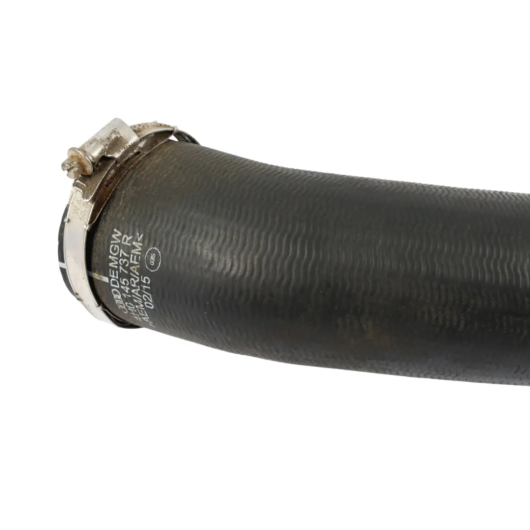 Audi A8 D4 4H Intercooler Pressure Hose Pipe 3.0 TDI Diesel Engine - SKU 4H0145737R - Part number 4H0145737R
