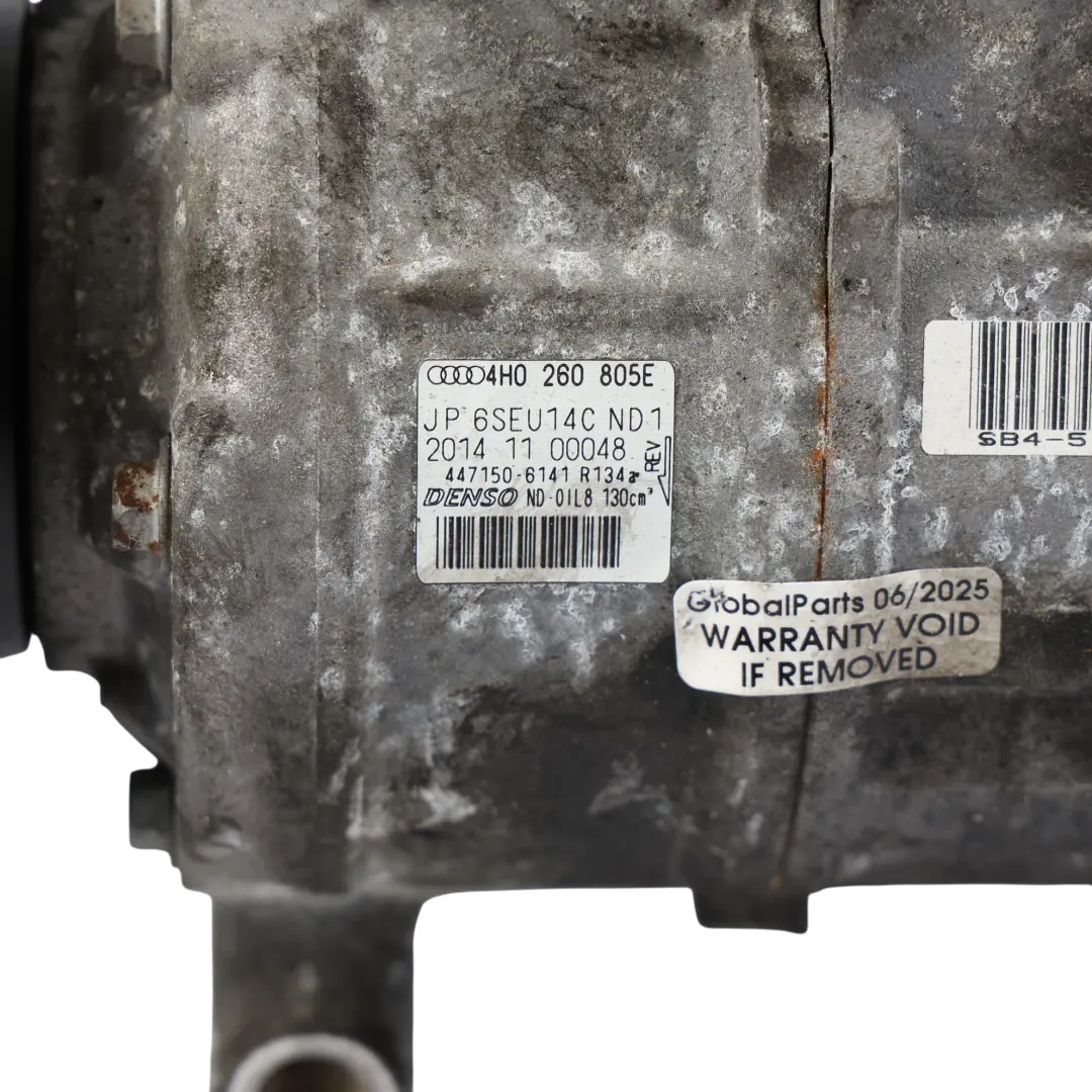 Aire Acondicionado Compresor Bomba A/C 3.0 TDI para Audi A8 D4 con número de pieza 4H0260805E Audi A8 D4 Aire Acondicionado Compresor Bomba A/C 3.0 TDI - SKU 4H0260805E - Número de pieza 4H0260805E