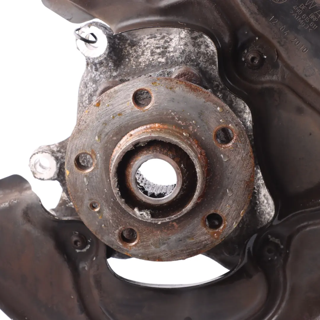 Hub Spindle Bearing Rear Axle Left N/S to Audi A8 D4 4H Wheel with Part number 4H0505431C Audi A8 D4 4H Wheel Hub Spindle Bearing Rear Axle Left N/S - SKU 4H0505431C - Part number 4H0505431C