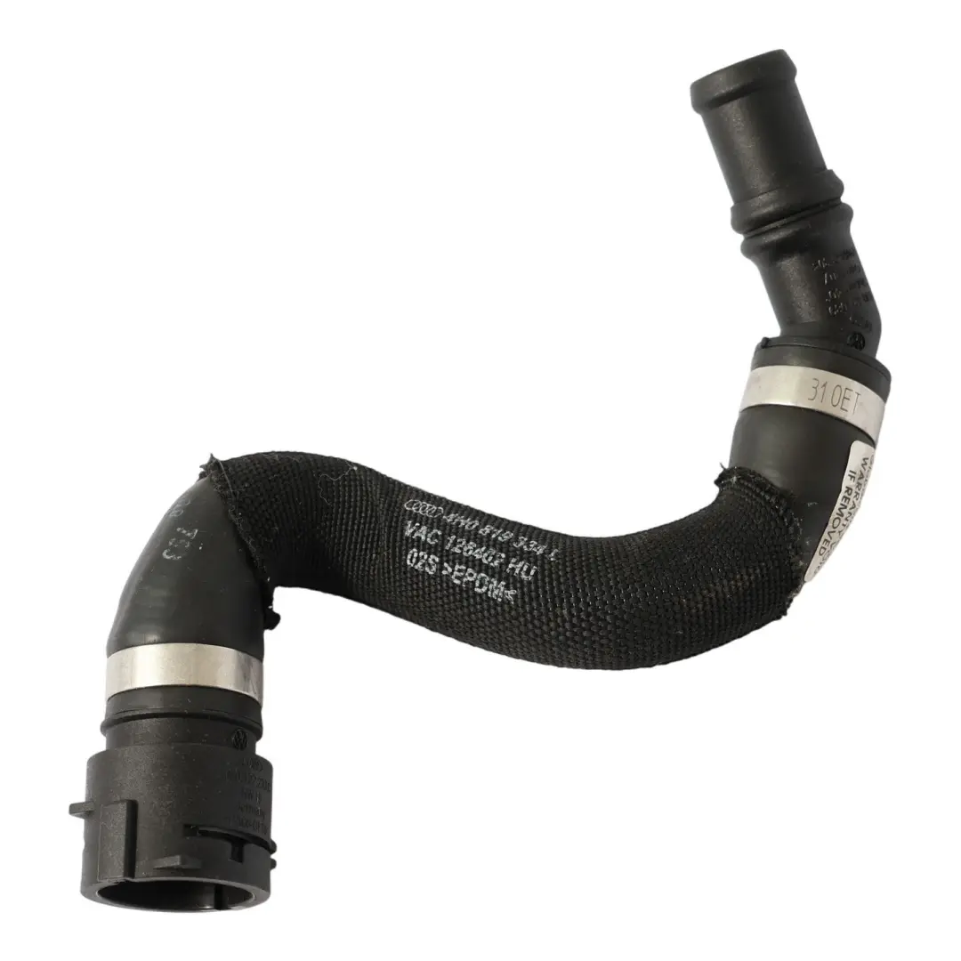 Manguera Calefación Refrigeración Tubería Radiador para Audi A8 D4 3.0 TDI con número de pieza 4H0819334L Audi A8 D4 3.0 TDI Manguera Calefación Refrigeración Tubería Radiador - SKU 4H0819334L - Número de pieza 4H0819334L