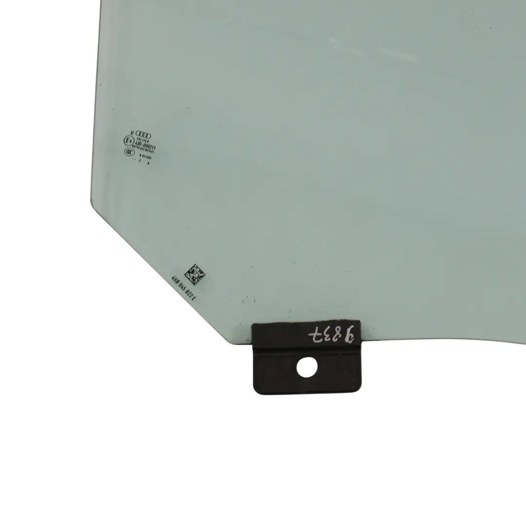 Audi A8 4H Door Window Glass Front Right O/S AS2 Green Glazing - SKU 4H0845022E - Part number 4H0845022E