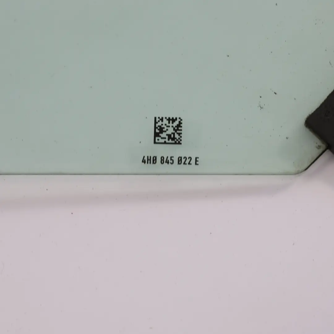 Puerta Ventana Vidrio Delantero Izquierdo AS2 Verde para Audi A8 4H con número de pieza 4H0845022E Audi A8 4H Puerta Ventana Vidrio Delantero Izquierdo AS2 Verde - SKU 4H0845022E - Número de pieza 4H0845022E