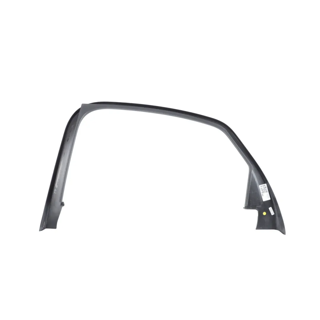Audi A8 D4 Door Window Guide Frame Gasket Seal Rear Left N/S Soul Black - SKU 4H0867603 - Part number 4H0867603