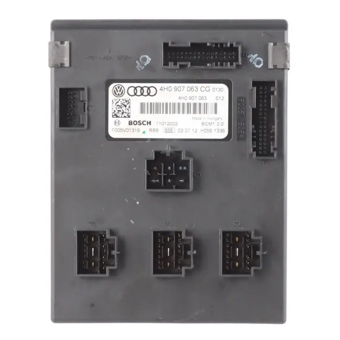 Onboard Supply BCM Body Control Module Unit ECU to Audi A6 C7 A7 4G with Part number 4H0907063CG Audi A6 C7 A7 4G Onboard Supply BCM Body Control Module Unit ECU - SKU 4H0907063CG - Part number 4H0907063CG