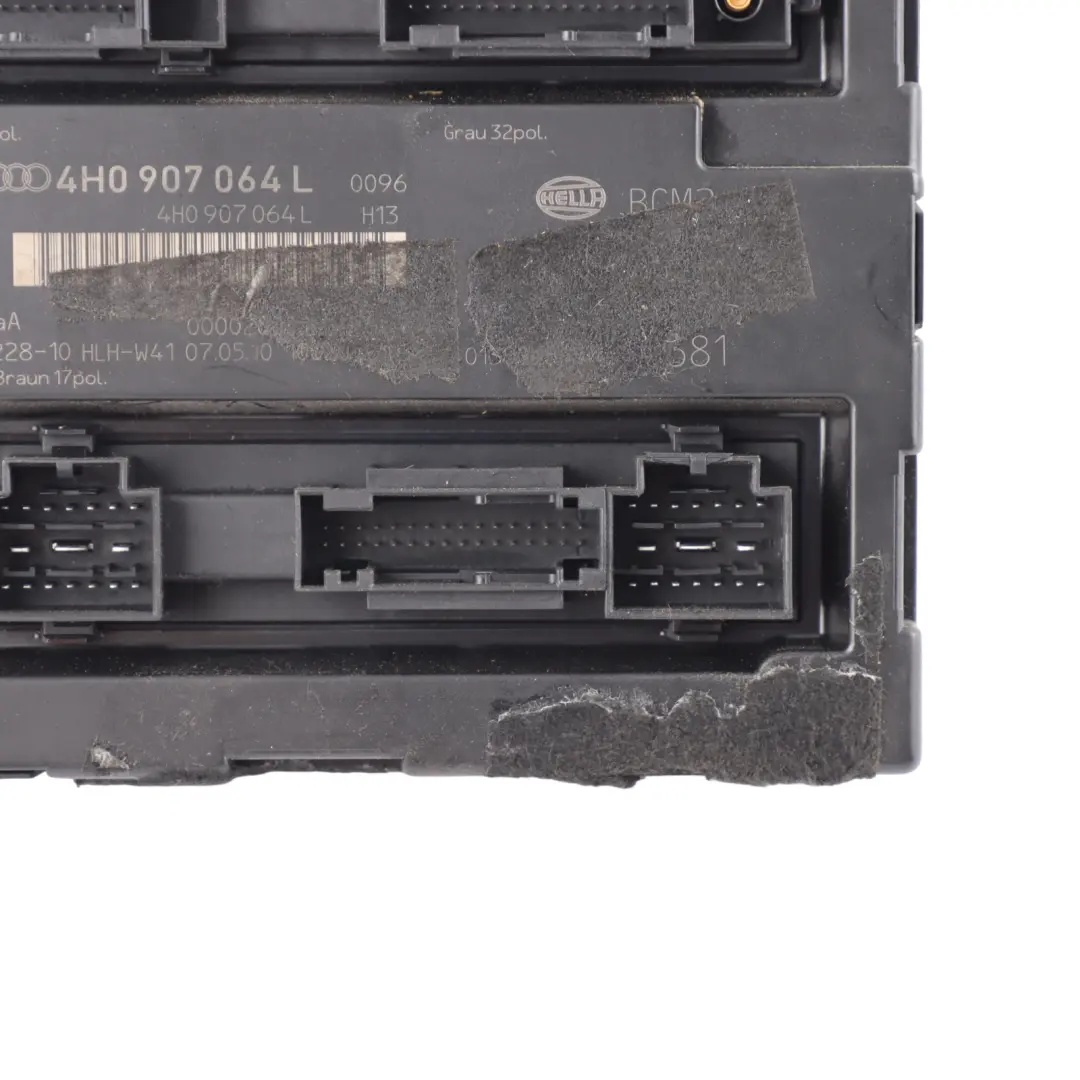 Body Comfort Control Module Unit BCM to Audi A7 4G A8 D4 with Part number 4H0907064L Audi A7 4G A8 D4 Body Comfort Control Module Unit BCM - SKU 4H0907064L - Part number 4H0907064L