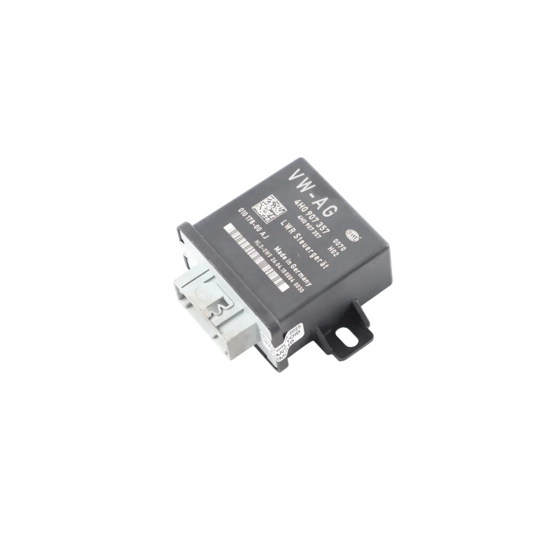 Headlight Head Light Lamp Range Control Unit Module to Audi A7 4G A8 D4 with Part number 4H0907357 Audi A7 4G A8 D4 Headlight Head Light Lamp Range Control Unit Module - SKU 4H0907357 - Part number 4H0907357