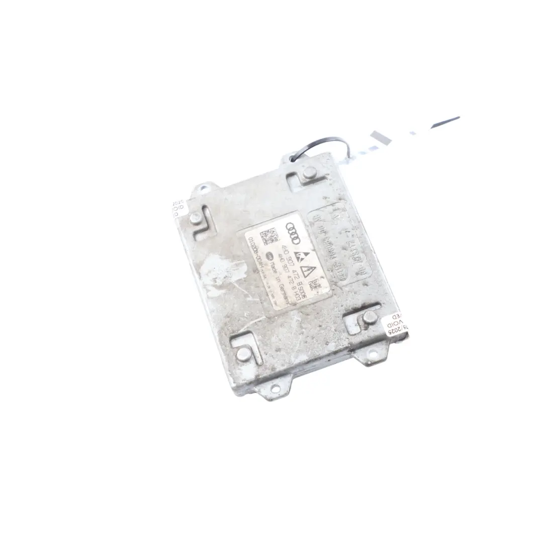 Ballast Headlight Control Unit Module ECU to Audi A6 C7 Xenon with Part number 4H0907472B Audi A6 C7 Xenon Ballast Headlight Control Unit Module ECU - SKU 4H0907472B - Part number 4H0907472B