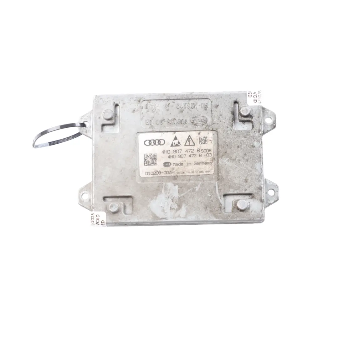 Ballast Headlight Control Unit Module ECU to Audi A6 C7 Xenon with Part number 4H0907472B Audi A6 C7 Xenon Ballast Headlight Control Unit Module ECU - SKU 4H0907472B - Part number 4H0907472B