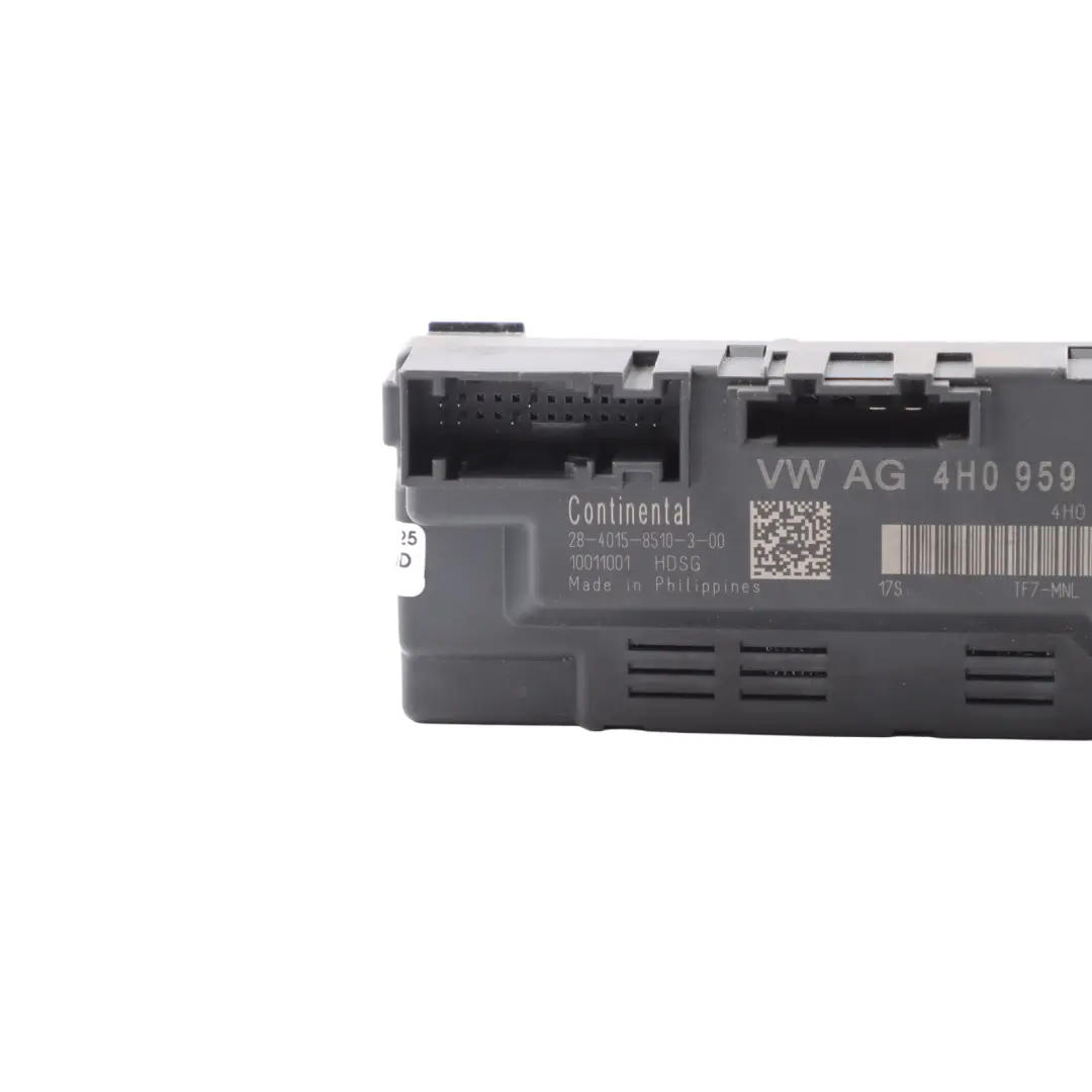 Audi A8 D4 Tailgate Lift Trunk Boot Lid Control Unit Module - SKU 4H0959107F - Part number 4H0959107F