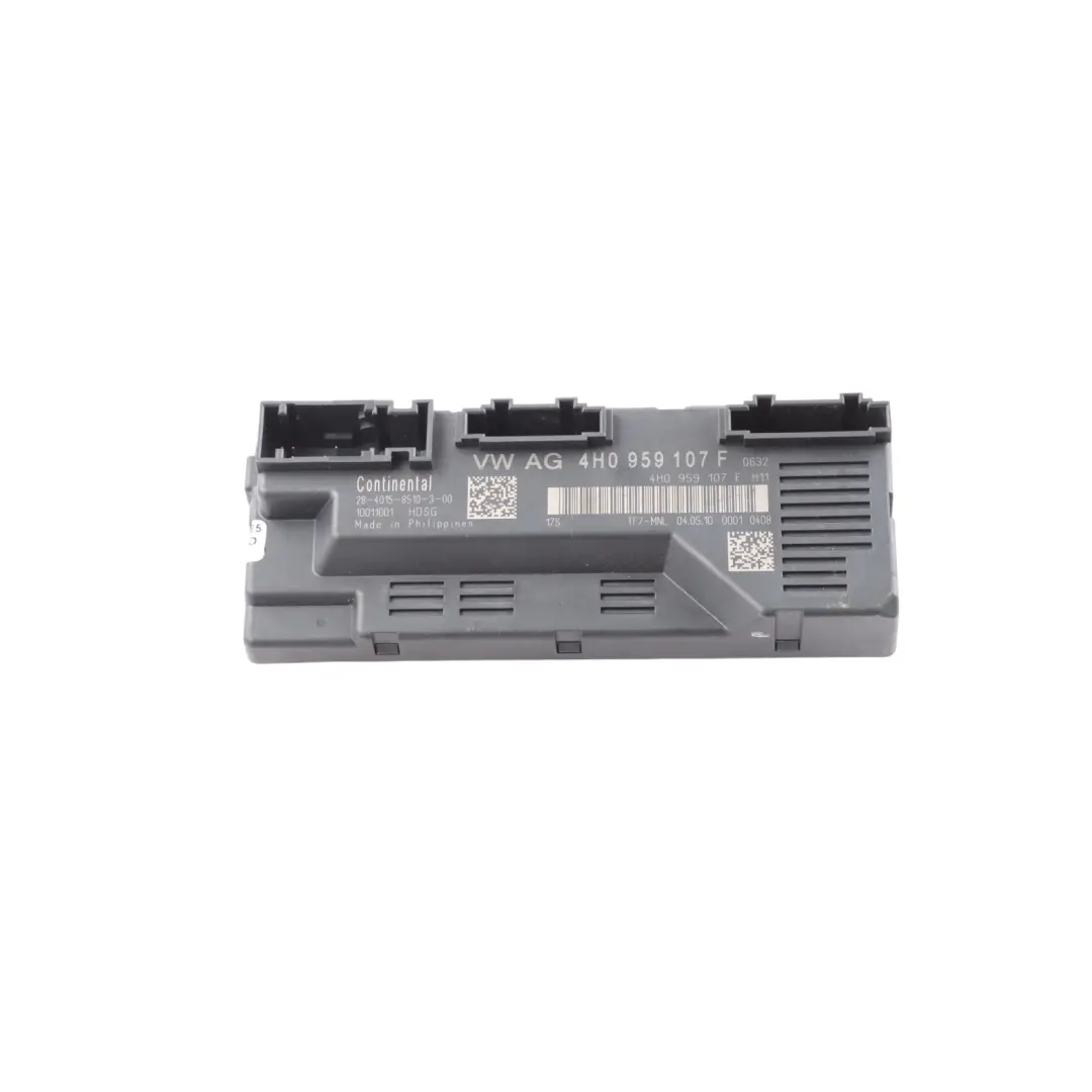 Audi A8 D4 Tailgate Lift Trunk Boot Lid Control Unit Module - SKU 4H0959107F - Part number 4H0959107F