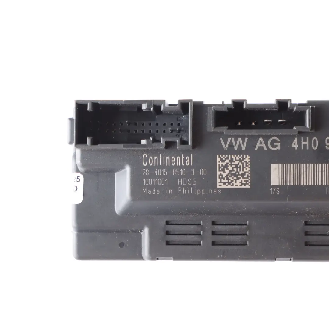 Audi A8 D4 Tailgate Lift Trunk Boot Lid Control Unit Module - SKU 4H0959107F - Part number 4H0959107F