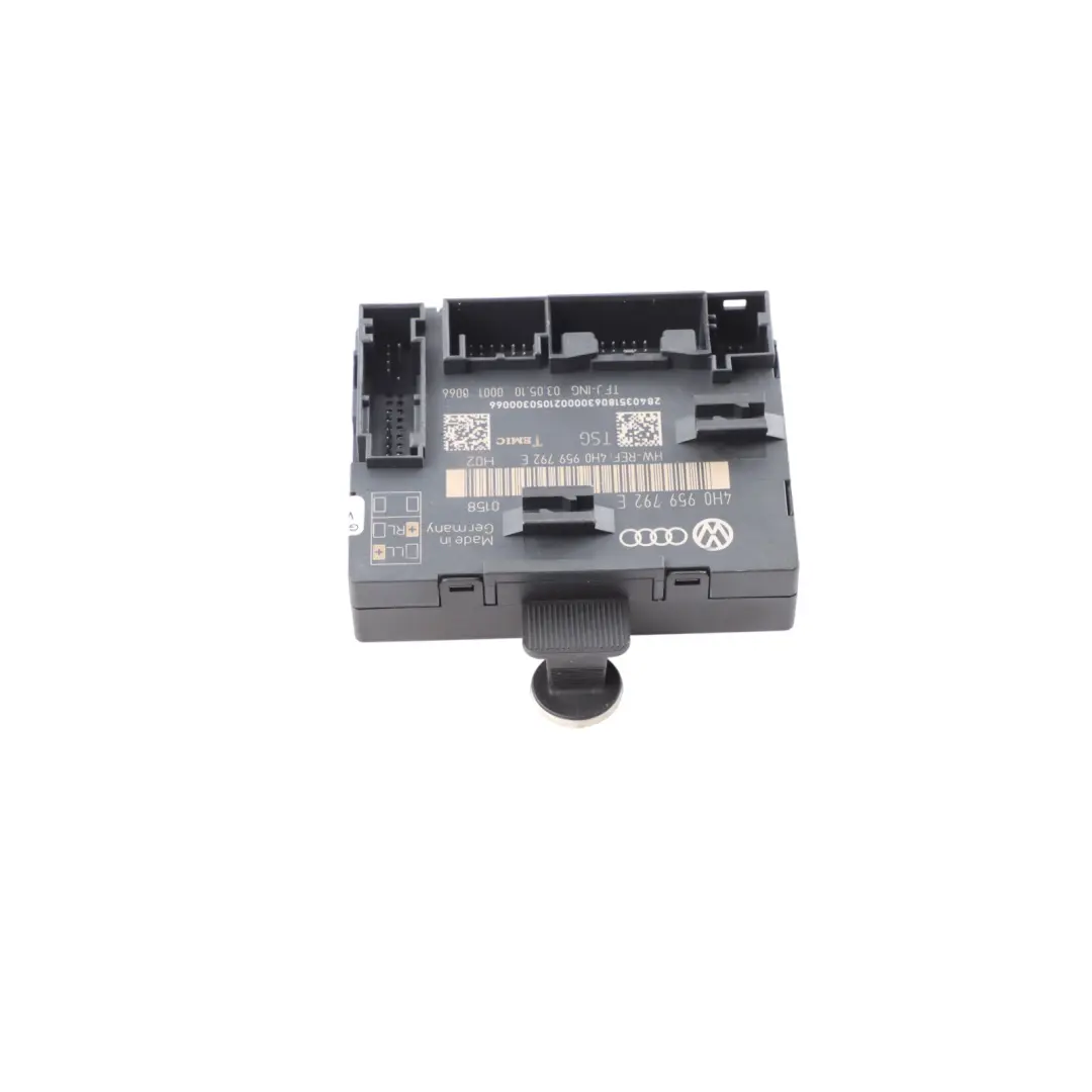 Audi A8 4H Door Control Module Passenger Unit ECU Front Right O/S - SKU 4H0959792E - Part number 4H0959792E