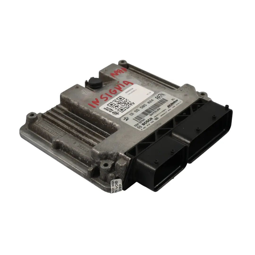 Modulo Di Controllo Motore Manuale per Vauxhall Opel Insignia A 2.0 TDCI con numero di parte 55585024 Vauxhall Opel Insignia A 2.0 TDCI Modulo Di Controllo Motore Manuale - SKU 55585024 - Numero di parte 55585024