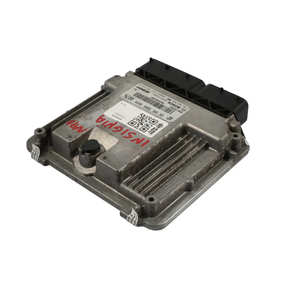 Control Module Manual to Vauxhall Opel Insignia A 2.0 TDCI Engine with Part number 55585024 Vauxhall Opel Insignia A 2.0 TDCI Engine Control Module Manual - SKU 55585024 - Part number 55585024