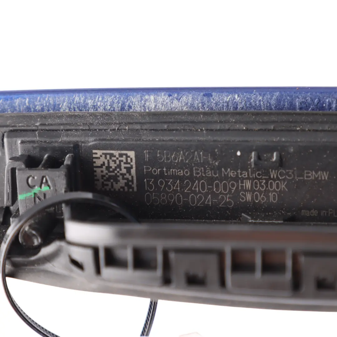 BMW U06 Front Outer Handle Left N/S Portimao Blue Metallic - C31 - SKU 5B6A2A1-POR - Part number 5B6A2A1