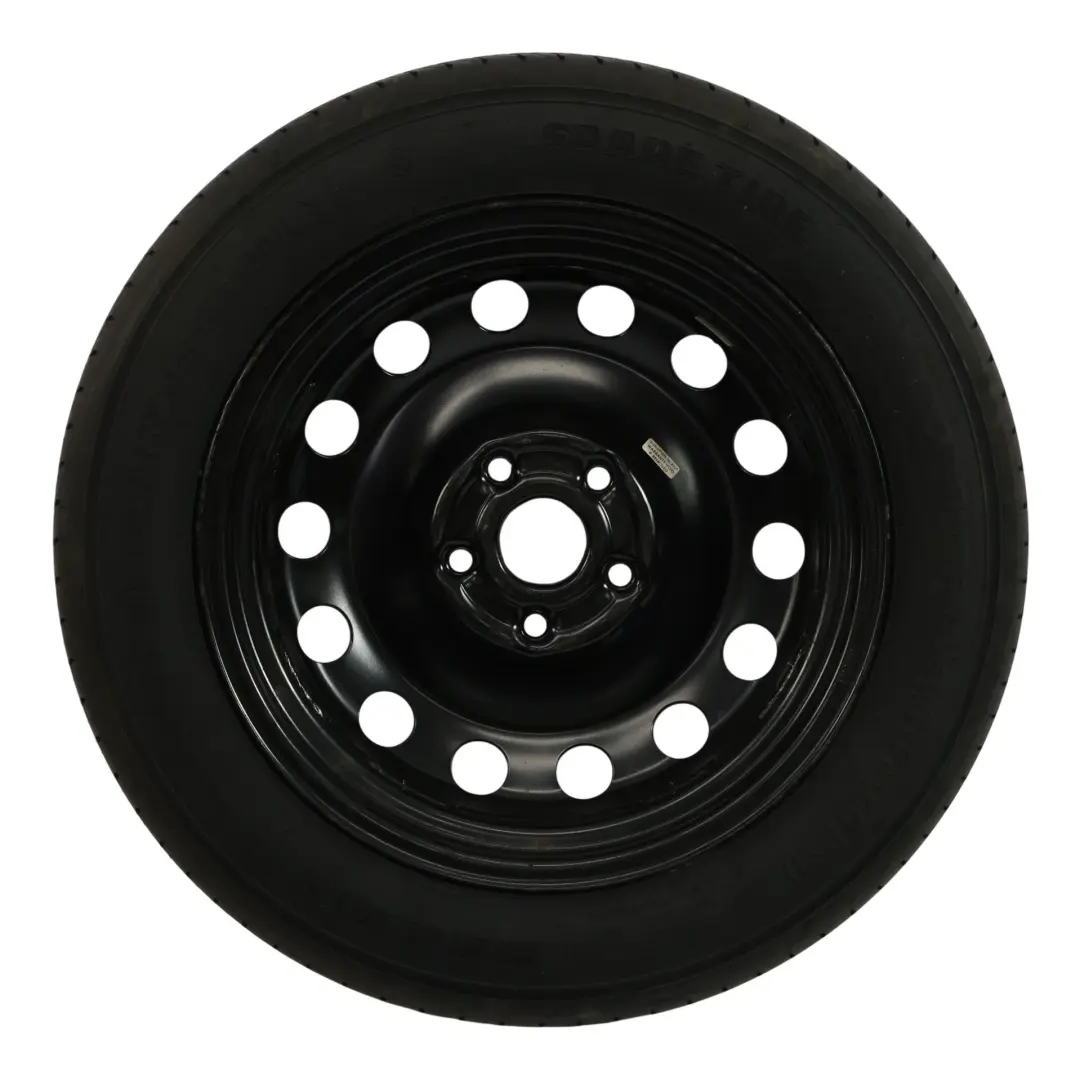 VW New Beetle Ruota Scorta Acciaio R16 Pneumatico 6J 125/90 3JX16 - SKU 5C0601027B - Numero di parte 5C0601027B
