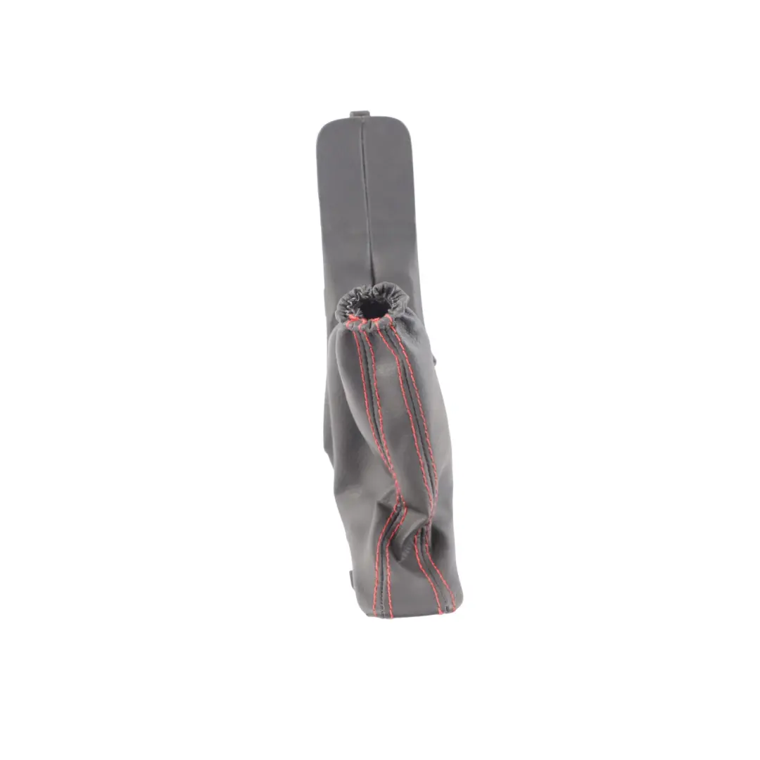 Skoda Octavia 5E Handbrake Handle Gaiter Trim Leather Red Stitching - SKU 5E0711457E - Part number 5E0711457E