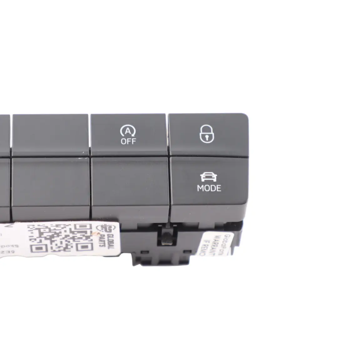 Skoda Octavia 5E Traction Auto Off On Central Locking Switch Block - SKU 5E2927132G - Part number 5E2927132G