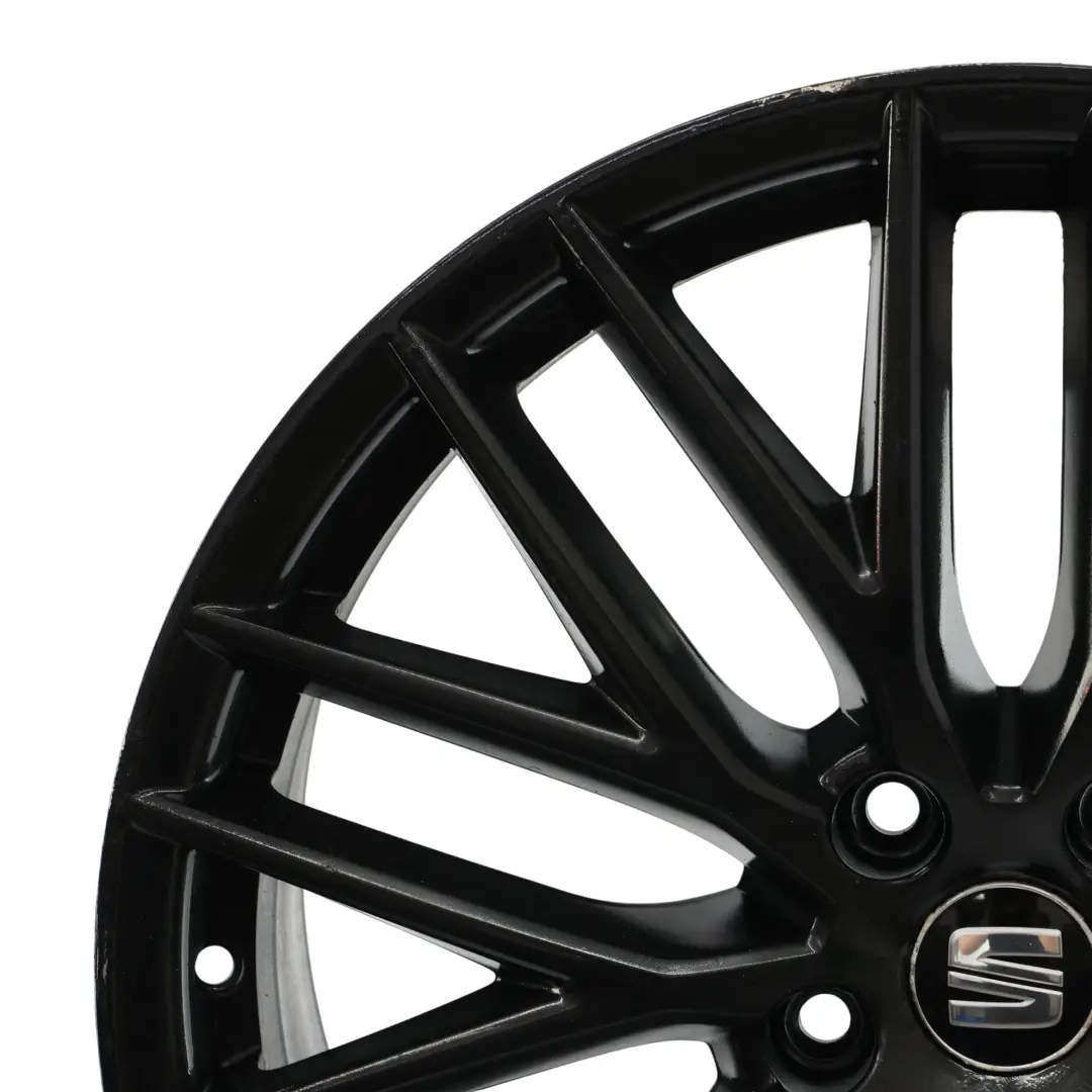 Seat Leon Cupra 5F Jante Alliage Noire 19" 8J ET:50 - SKU 5F0071490A-1 - Numéro de pièce 5F0071490A