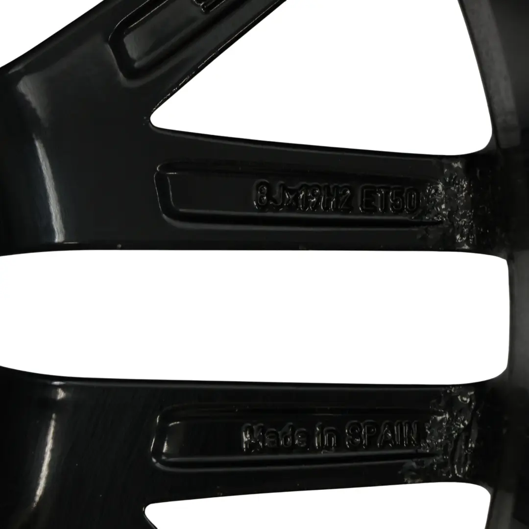 Seat Leon Cupra 5F Felga Aluminiowa Czarna 19" 8J ET:50 - SKU 5F0071490A-2 - Numer Części 5F0071490A