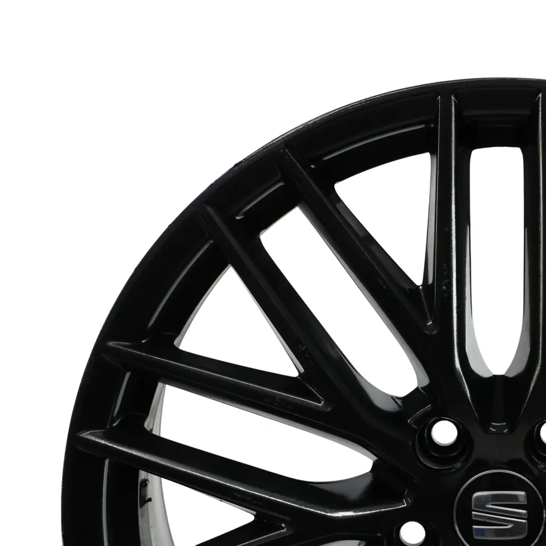 Seat Leon Cupra 5F Alloy Wheel Rim Black 19" 8J ET:50 - SKU 5F0071490A-2 - Part number 5F0071490A
