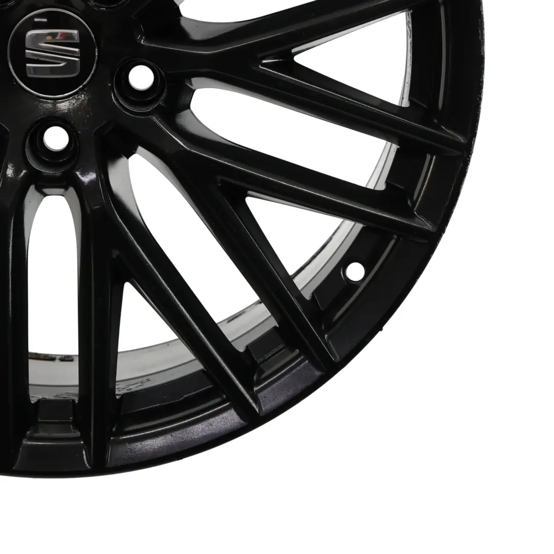 Seat Leon Cupra 5F Alloy Wheel Rim Black 19" 8J ET:50 - SKU 5F0071490A-2 - Part number 5F0071490A
