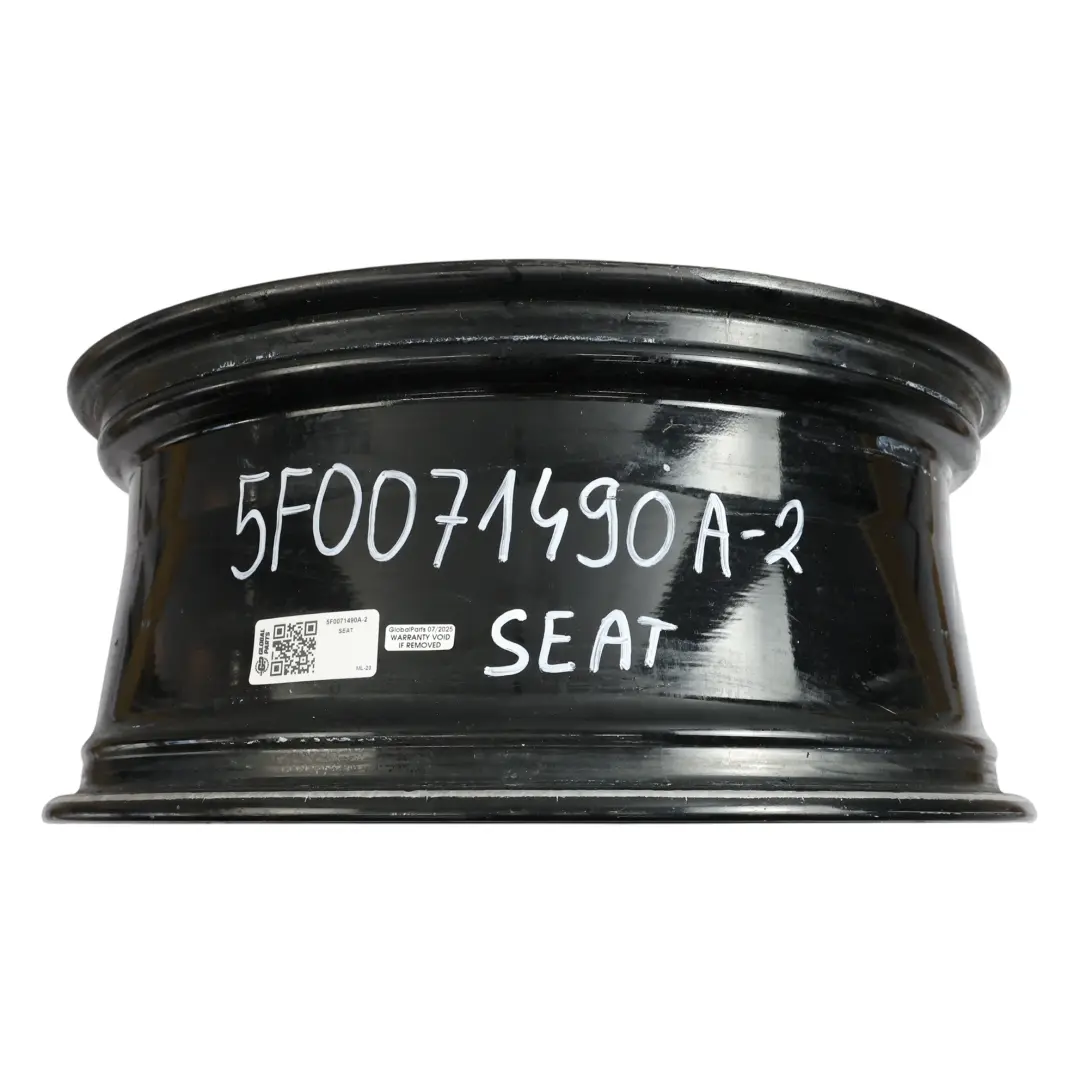 Seat Leon Cupra 5F Jante Alliage Noire 19" 8J ET:50 - SKU 5F0071490A-2 - Numéro de pièce 5F0071490A