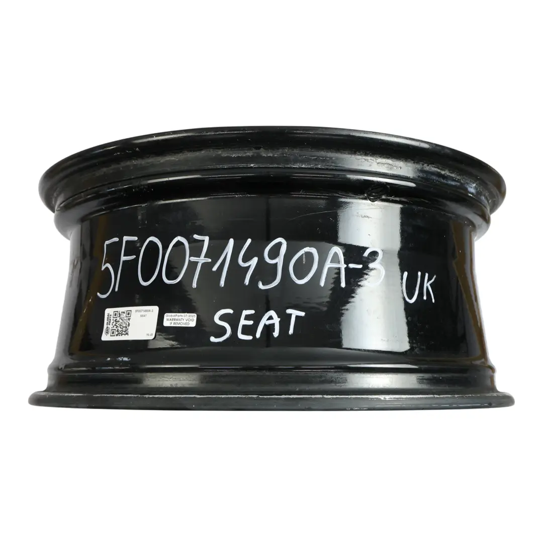 Seat Leon Cupra 5F Alloy Wheel Rim Black 19" 8J ET:50 - SKU 5F0071490A-3 - Part number 5F0071490A