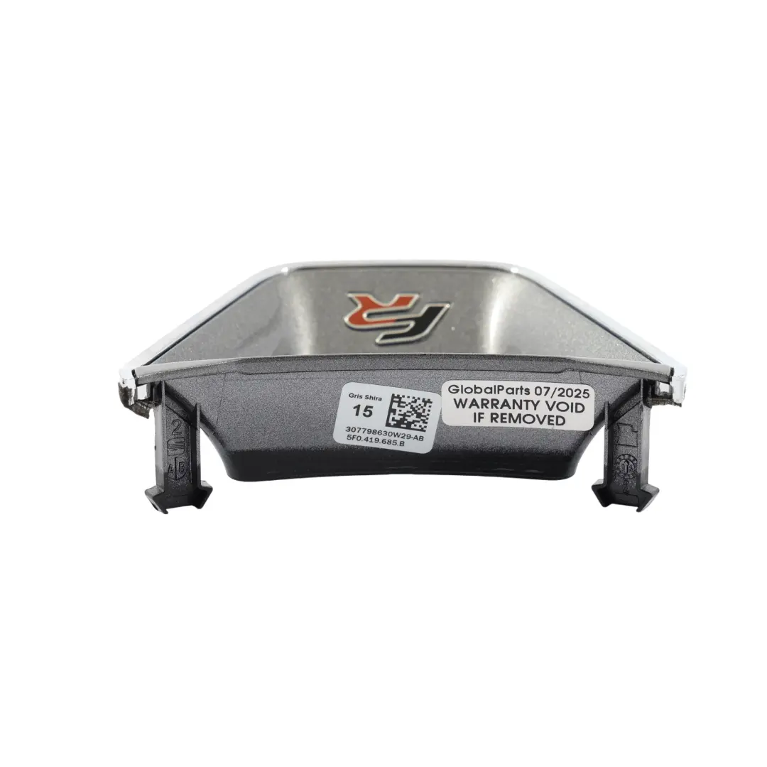 Seat Ibiza FR Steering Wheel Trim Lower Covering Panel - SKU 5F0419685B - Part number 5F0419685B