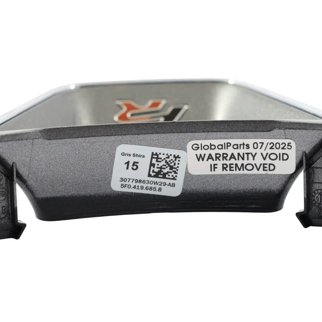 Rivestimento Del Volante Pannello Copertura Inferiore per Seat Ibiza FR con numero di parte 5F0419685B Seat Ibiza FR Rivestimento Del Volante Pannello Copertura Inferiore - SKU 5F0419685B - Numero di parte 5F0419685B