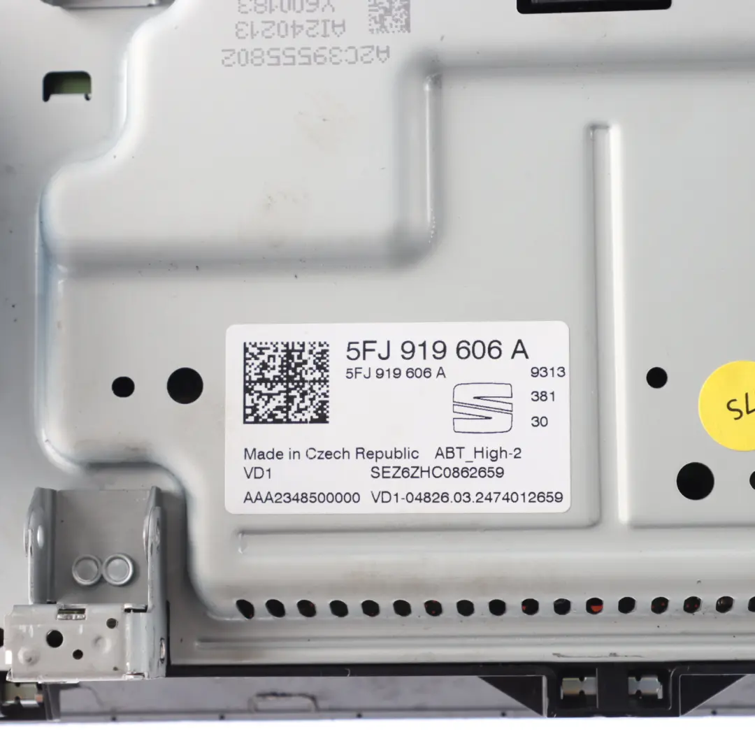 Seat Ibiza FR Dashboard Onboard Screen Monitor Touchscreen Display - SKU 5FJ919606A - Part number 5FJ919606A