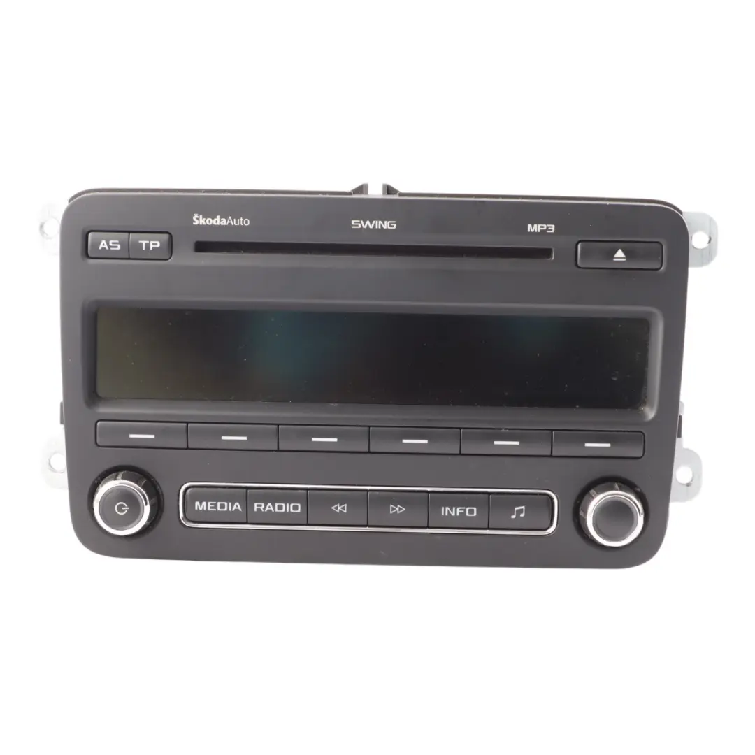 Skoda Fabia 5J Radio CD Audio Stereo - SKU 5J0035161D - Numer Części 5J0035161D
