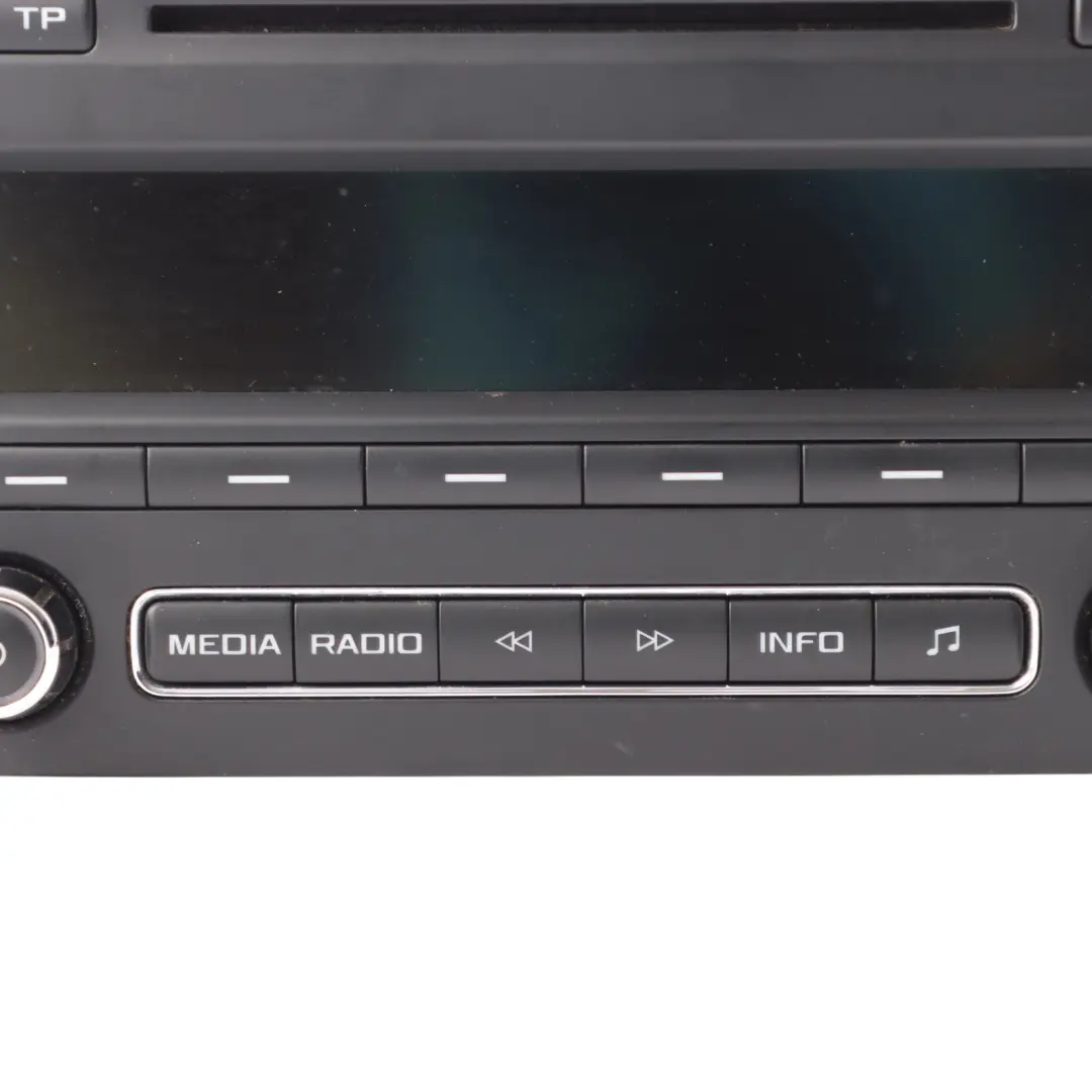 Skoda Fabia 5J Lettore CD Autoradio Stereo Unità Centrale - SKU 5J0035161D - Numero di parte 5J0035161D