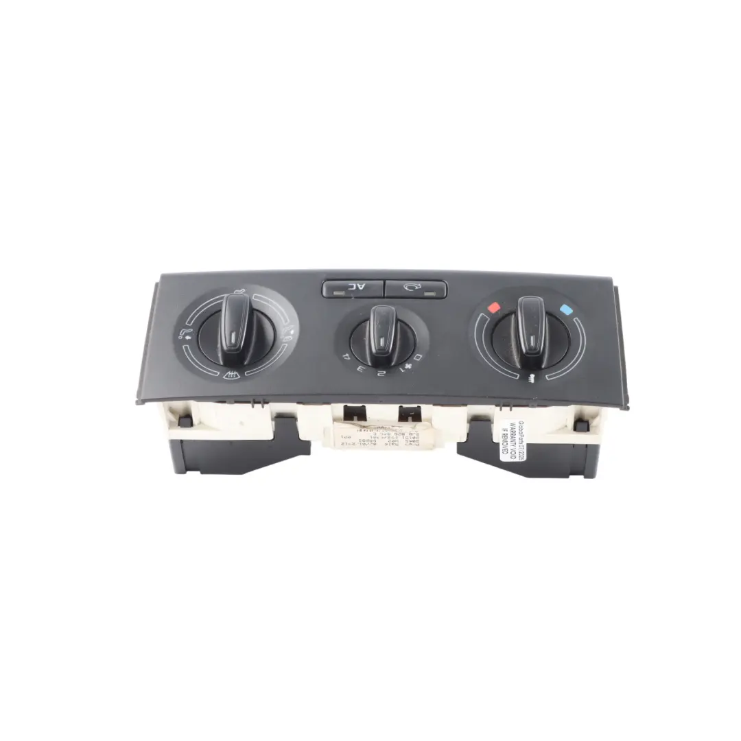 Skoda Fabia 5J A/C Climatizzatore Pannello Interruttori - SKU 5J0820045D - Numero di parte 5J0820045D